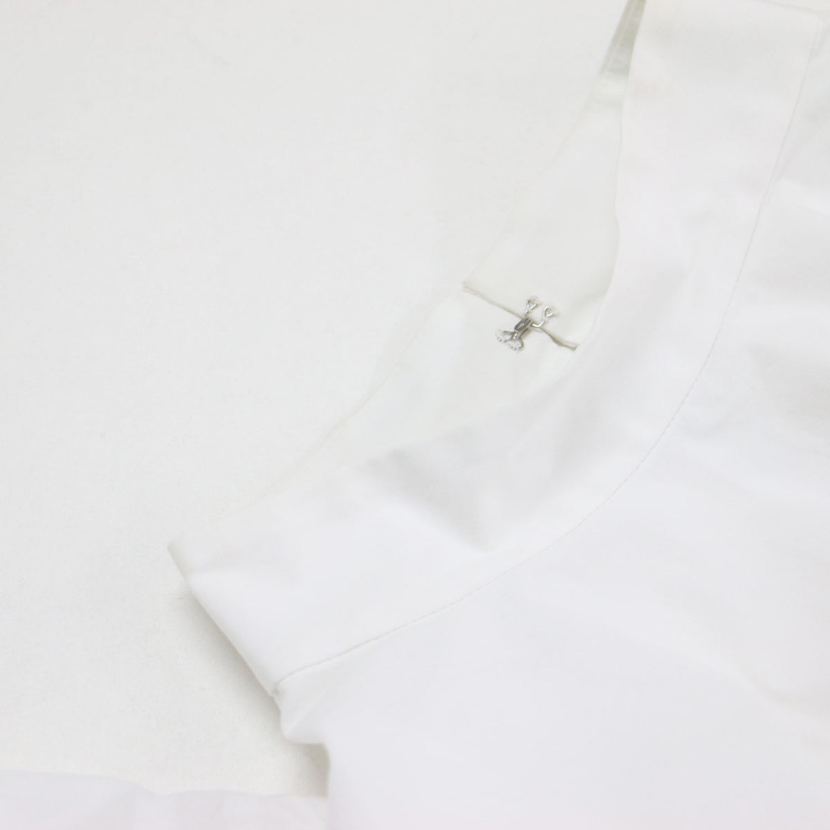 26春夏 ソフトコットン ハイネック ワイドプルオーバー / Soft COTTON P.O 300JS230-0091 / ブラウス 長袖 チュニック丈 ドロップショルダー バックファスナー コットン