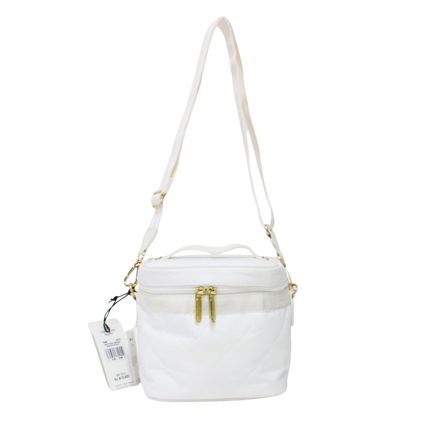 × 神崎恵さん コラボ 23春夏 バニティ ショルダー バッグ / VANITY SHOULDER BAG ポーチ スクエア型 2WAY ワンハンドル クロスボディ キルティング ダブルファスナー