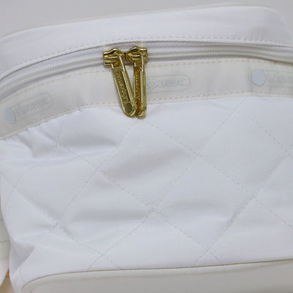 × 神崎恵さん コラボ 23春夏 バニティ ショルダー バッグ / VANITY SHOULDER BAG ポーチ スクエア型 2WAY ワンハンドル クロスボディ キルティング ダブルファスナー