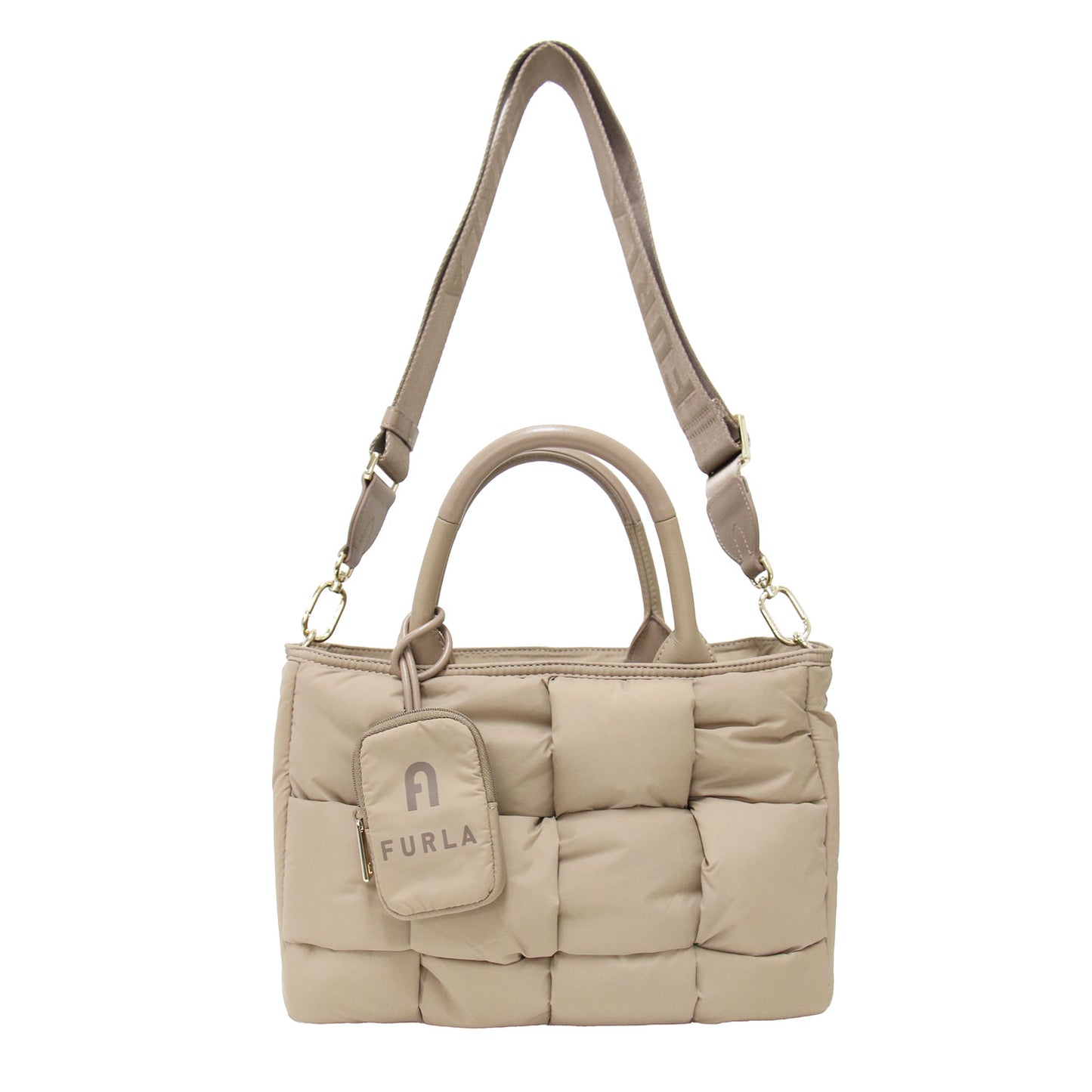 26春夏 オポチュニティ トート / OPPORTUNITY S TOTE WB02214BX0402 ハンドバッグ ダブルハンドル ショルダー クロスボディ 編み込み 撥水 ナイロン ポーチ付き
