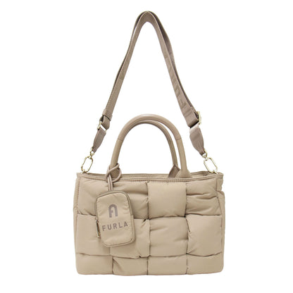 26春夏 オポチュニティ トート / OPPORTUNITY S TOTE WB02214BX0402 ハンドバッグ ダブルハンドル ショルダー クロスボディ 編み込み 撥水 ナイロン ポーチ付き