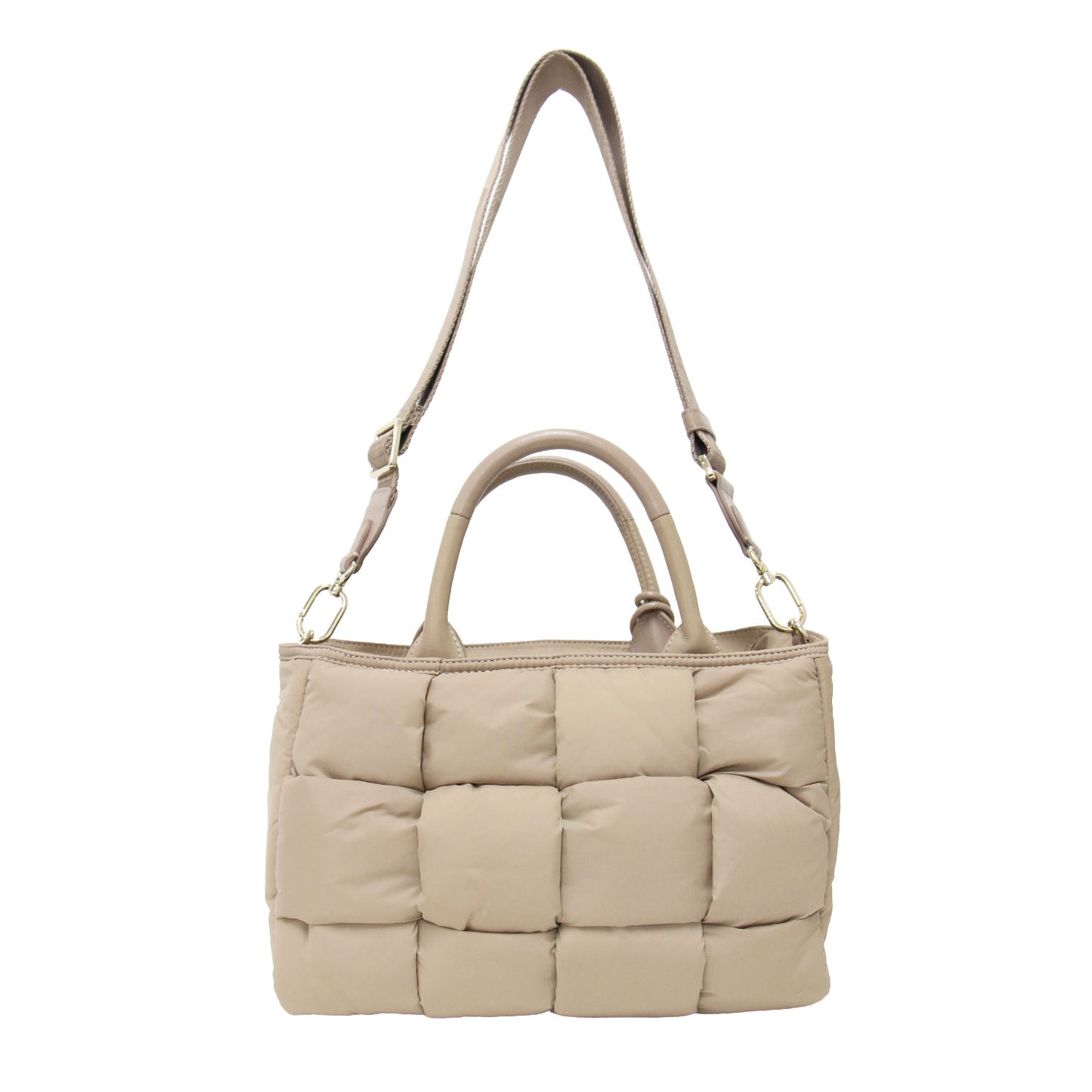26春夏 オポチュニティ トート / OPPORTUNITY S TOTE WB02214BX0402 ハンドバッグ ダブルハンドル ショルダー クロスボディ 編み込み 撥水 ナイロン ポーチ付き