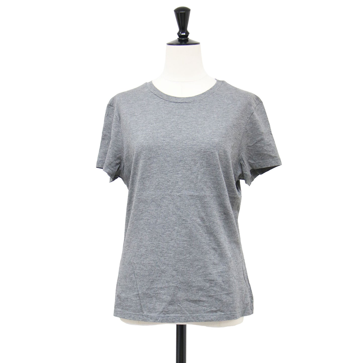 25秋冬 コットン スリムフィット ショートスリーブ Tシャツ / Apex Tee P プルオーバー 半袖 コンパクト クルーネック 微光沢 無地