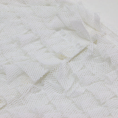 24秋冬 メッシュ ラッフル トップ / Mesh Ruffle Top プルオーバー キャミソール ショート丈 ノースリーブ フリル シアー
