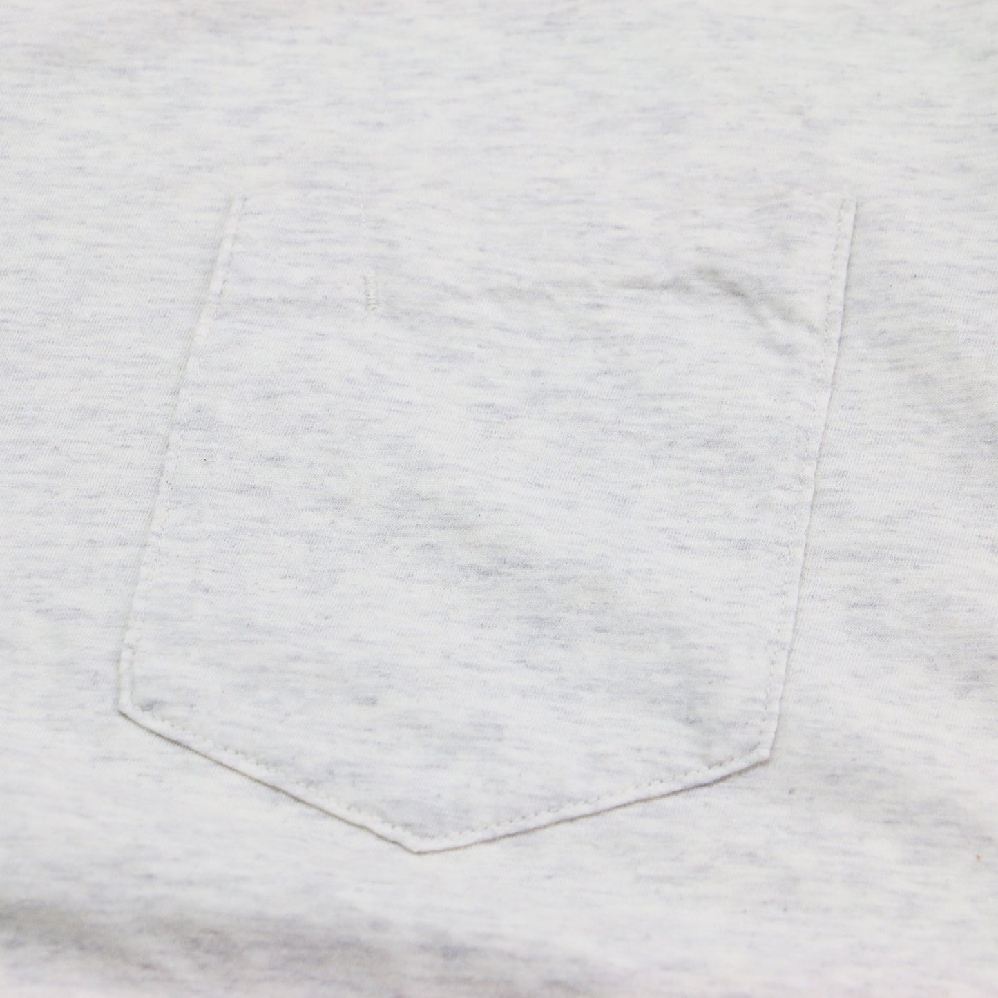 POCKET Tシャツ / プルオーバー 半袖 ミドル丈 クルーネック 胸ポケット コンパクト コットン