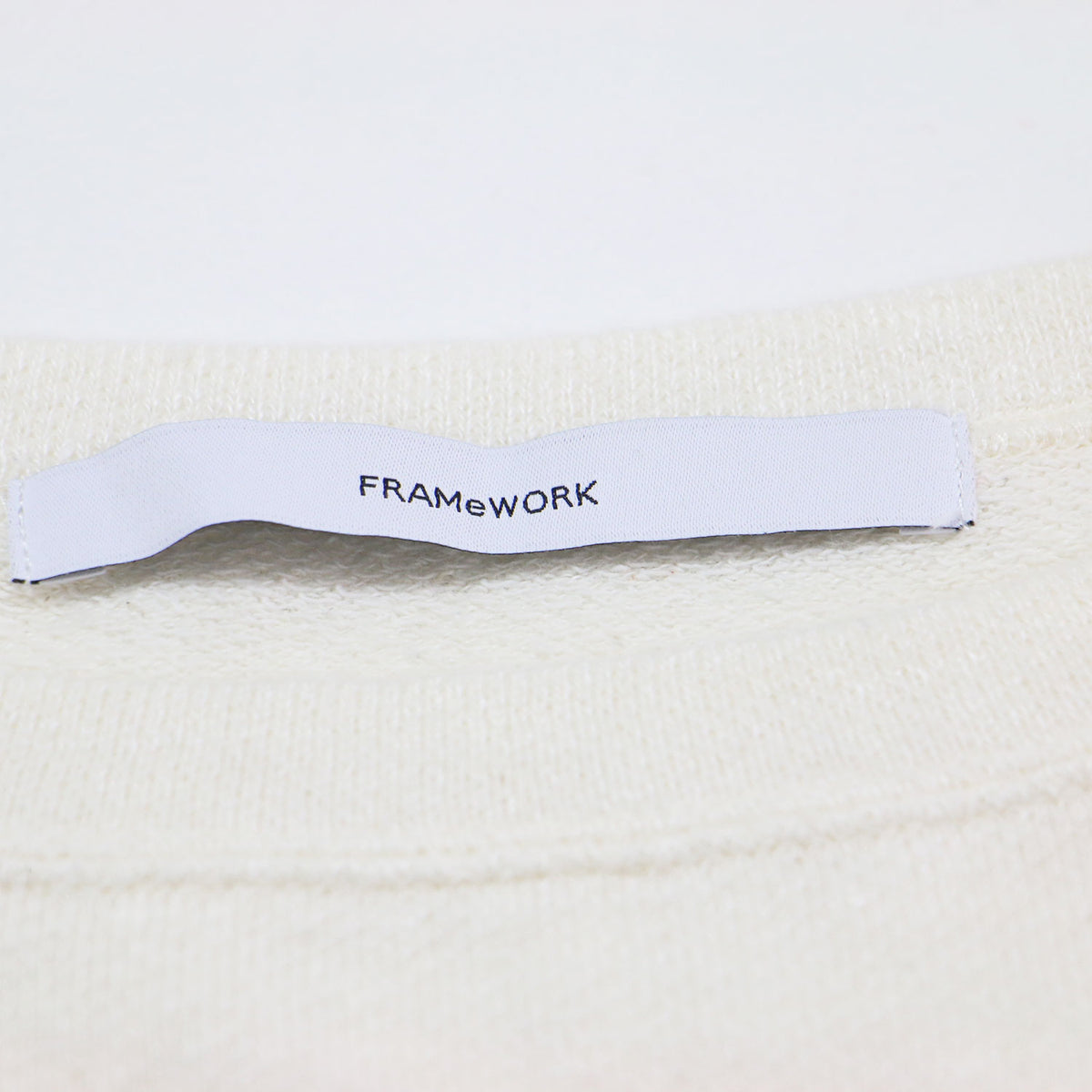 25春夏 リネン テリー ルーズ プルオーバー / LINEN TERRY LOOSE カットソー 七分袖 ボートネック ワイドスリーブ ストレッチ 凹凸 裏毛