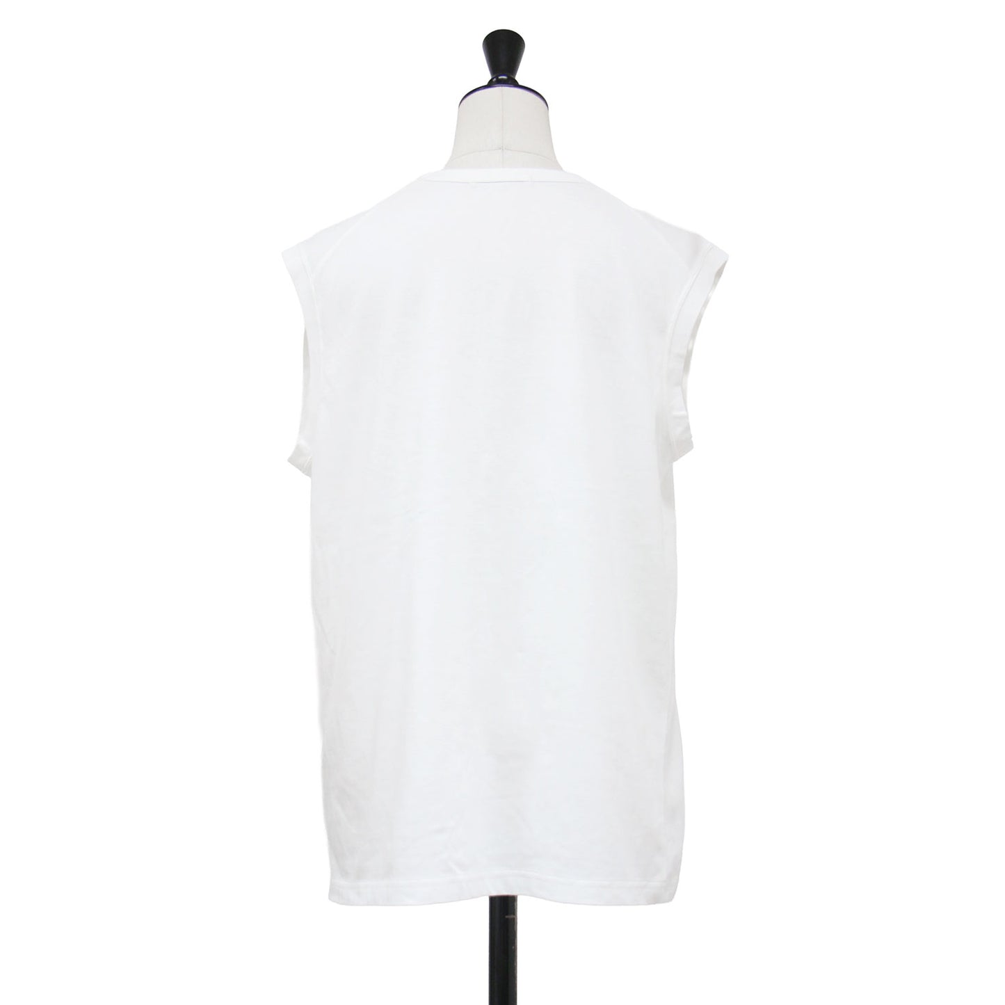 25春夏 ツイスト タンクトップ / TWIST TANK TOP プルオーバー オーバーサイズ クルーネック ノースリーブ コットン 無地