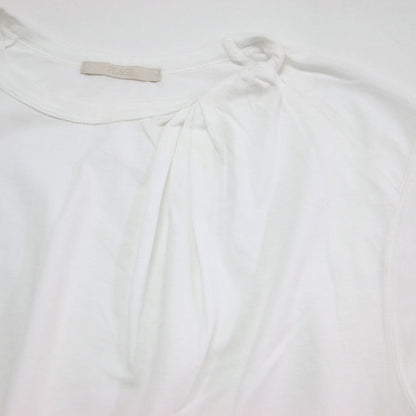 25春夏 ツイスト タンクトップ / TWIST TANK TOP プルオーバー オーバーサイズ クルーネック ノースリーブ コットン 無地