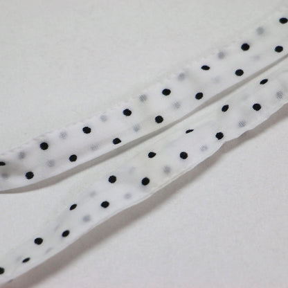 ドット ドローストリング シャツ / dots drawstring shirt プルオーバー クロップド丈 クルーネック ノーカラー 半袖 ドロップショルダー 薄手 総柄 比翼ボタン コットン ウォッシャブル