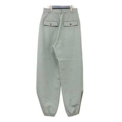 ミリタリー ジップパンツ / MILITARY ZIP PANTS テーパードシルエット ゴールド金具 ウール