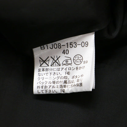 ドット柄ワンピース / ドレス Aライン ラウンドネック 半袖 薄手 ベルト付き 総柄 バックファスナー