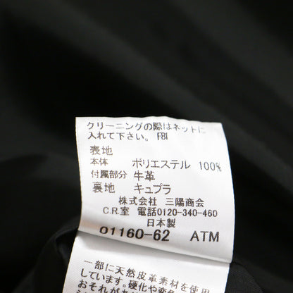 ドット柄ワンピース / ドレス Aライン ラウンドネック 半袖 薄手 ベルト付き 総柄 バックファスナー