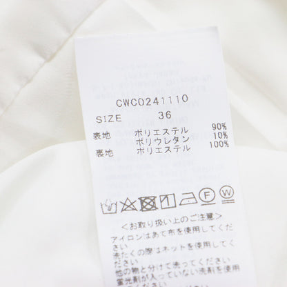 24春夏 ハーフスリーブ ポンチ ワンピース / ドレス 半袖 ミモレ丈 ロング丈 ボートネック ランタンシルエット フレア ストレッチ ウォッシャブル