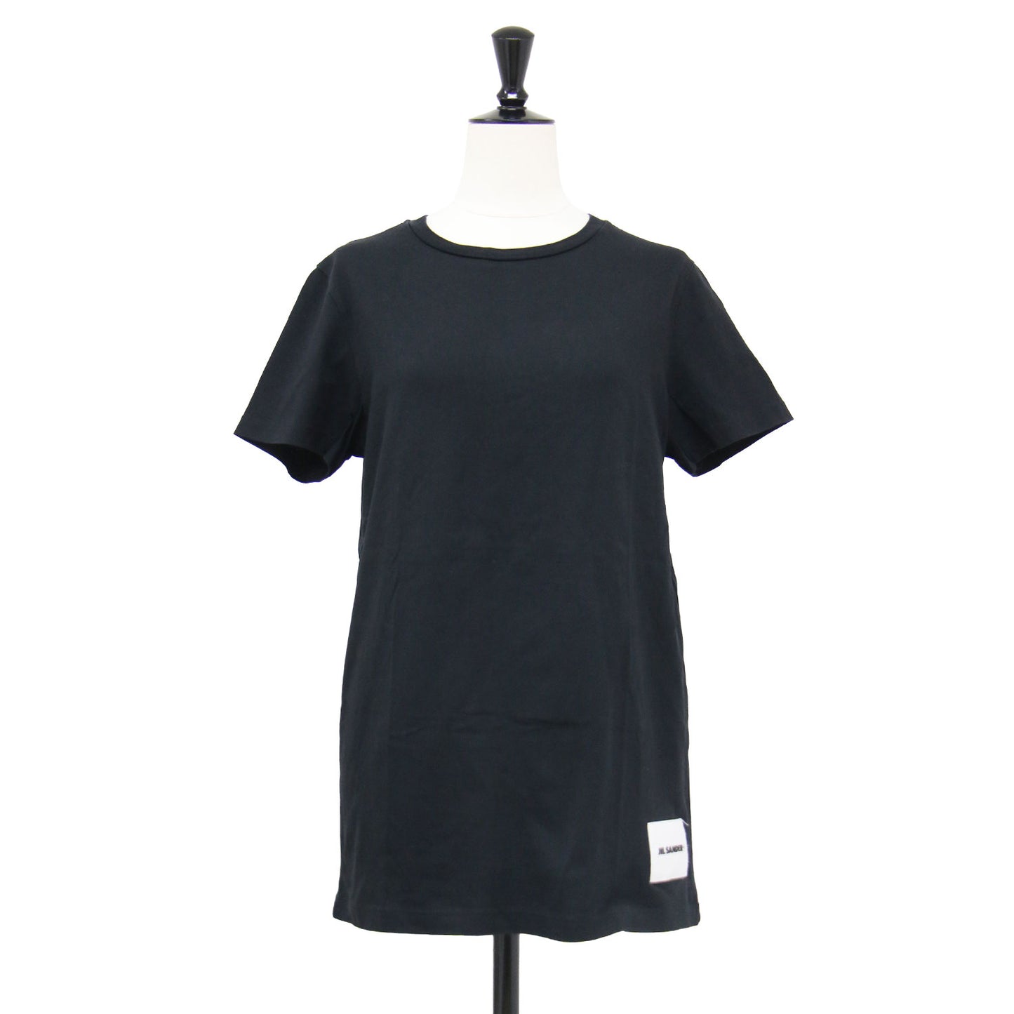 コットン オーバーTシャツ / プルオーバー ラウンドネック 半袖 ロゴ タグ ウォッシャブ