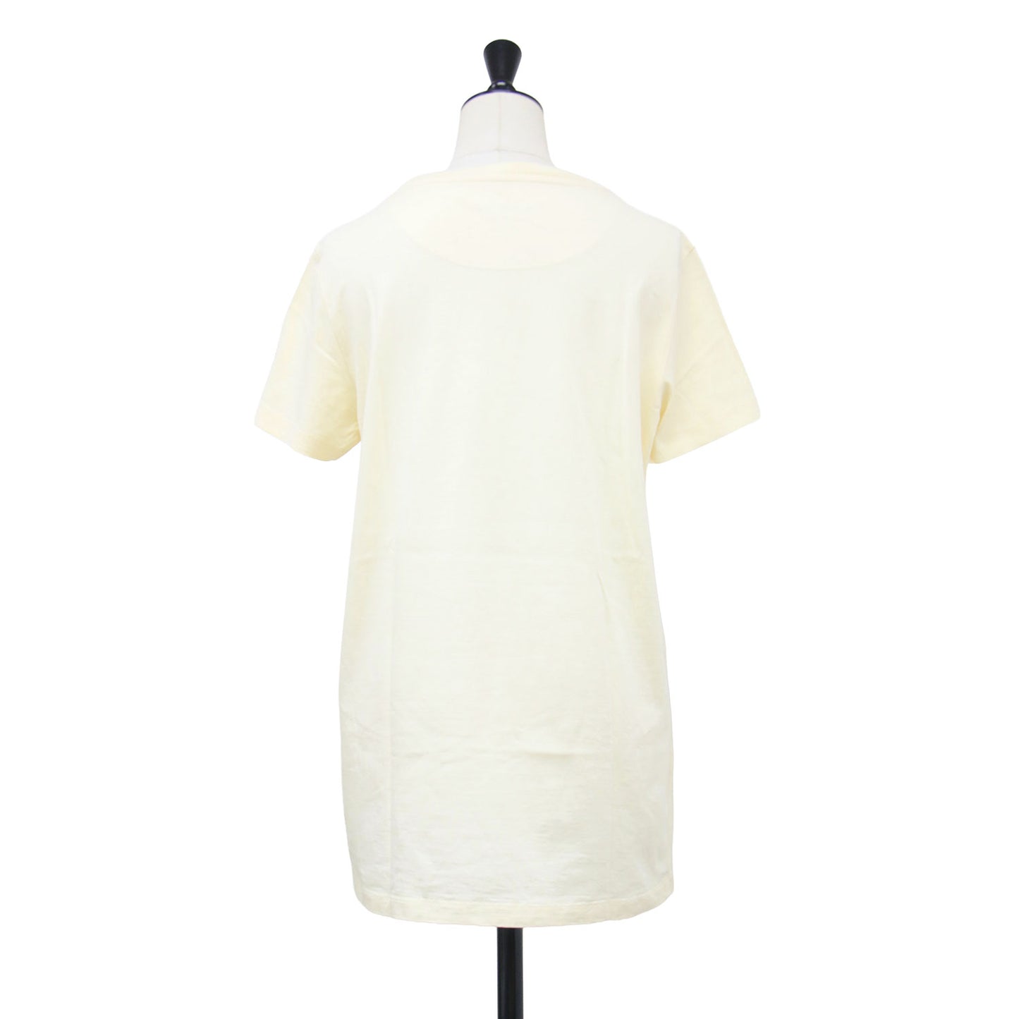 コットン オーバーTシャツ / プルオーバー ラウンドネック 半袖 ロゴ タグ ウォッシャブル