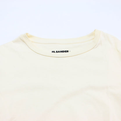 コットン オーバーTシャツ / プルオーバー ラウンドネック 半袖 ロゴ タグ ウォッシャブル