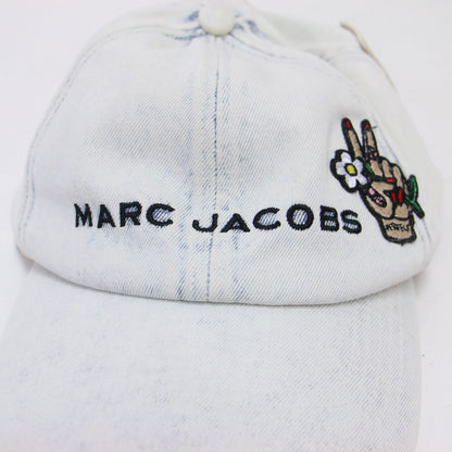 ザ タトゥー パッチ デニム キャップ / THE TATTOO PATCH DENIM CAP 帽子 アジャスタブル フラワー ハンドサイン 刺繍ロゴ ワッペン アップリケ コットン