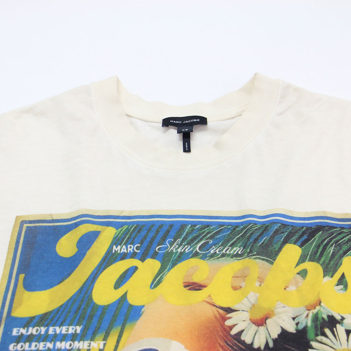 26春夏 サン ポスター ビッグ ティー / SUN POSTER BIG TEE プルオーバー オーバーサイズ ラウンドネック 半袖 ドロップショルダー ヴィンテージ加工 グラフィック サイドスリット ブランドタグ ウォッシャブル