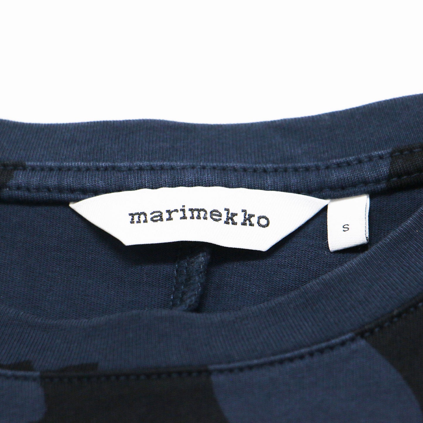 ウニッコ トロンッピ コットンジャージー ドレス / Unikko Tromppi cotton jersey dress ワンピース 長袖 ロング丈 クルーネック Aライン 花柄 総柄