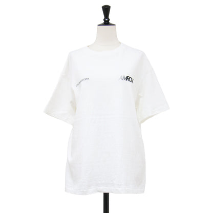 25春夏 ロゴ プリント Ｔシャツ / カットソー 半袖 クルーネック コットン