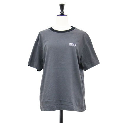 × BEAUTY&YOUTH 別注 25春夏 ロゴ リンガーTシャツ / カットソー 半袖 クルーネック コットン