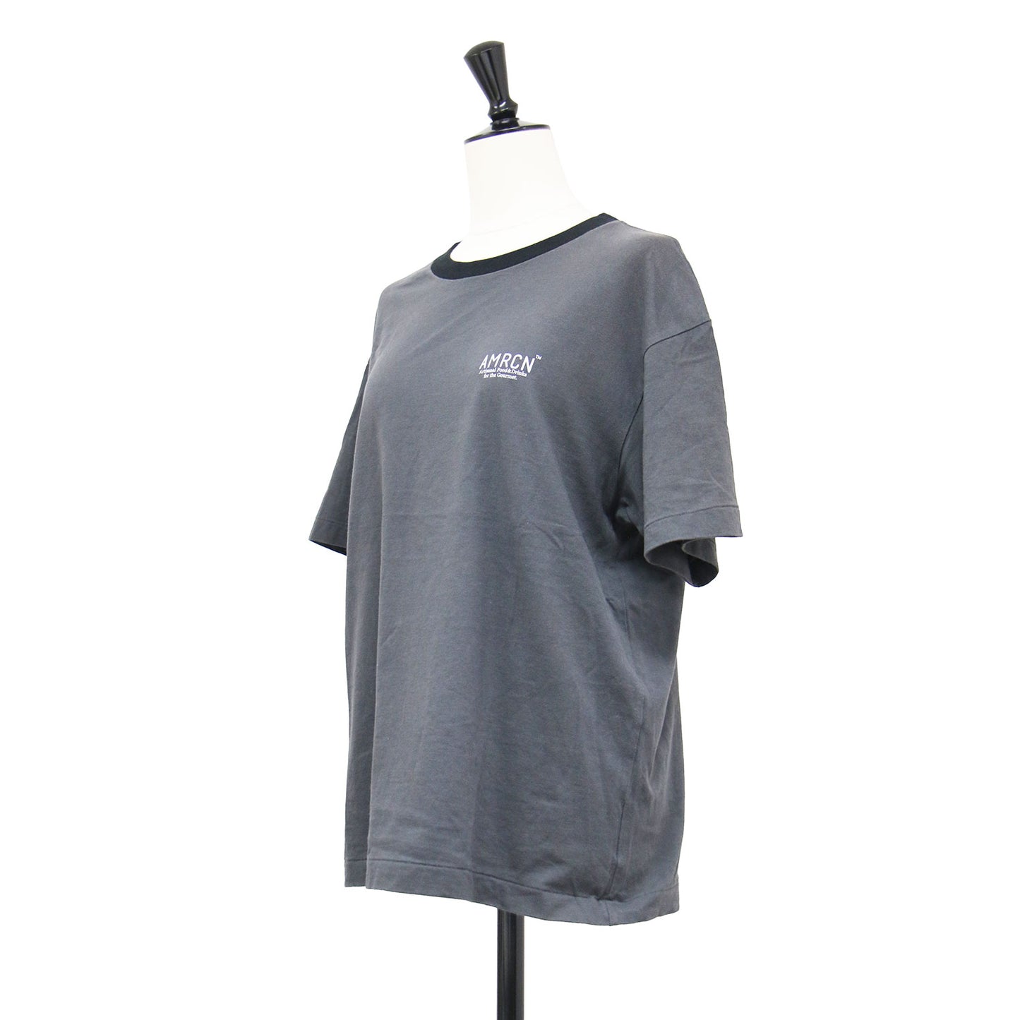 × BEAUTY&YOUTH 別注 25春夏 ロゴ リンガーTシャツ / カットソー 半袖 クルーネック コットン