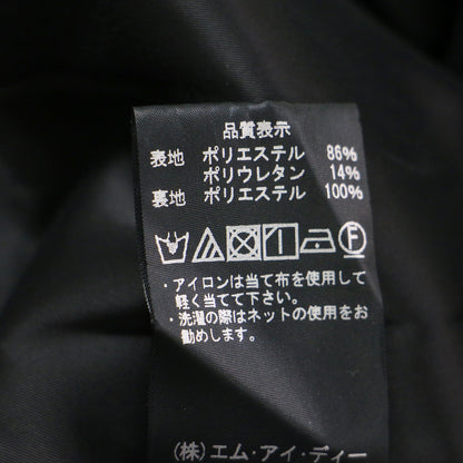 25秋冬 三越伊勢丹限定 ジョーゼット ミディ ワンピース / D928-001 / 七分袖 クルーネック Iライン ストレッチ
