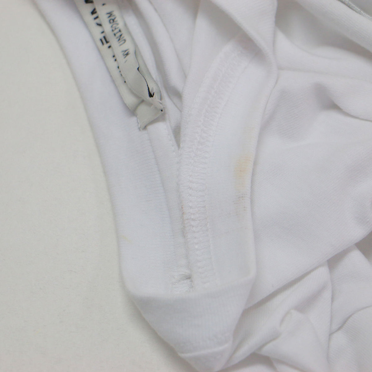 26春夏 ミニハート ワッペン付き スリムフィット 半袖 Tシャツ / ZF5JS07WH-01 / カットソー クルーネック ハーフスリーブ コットン