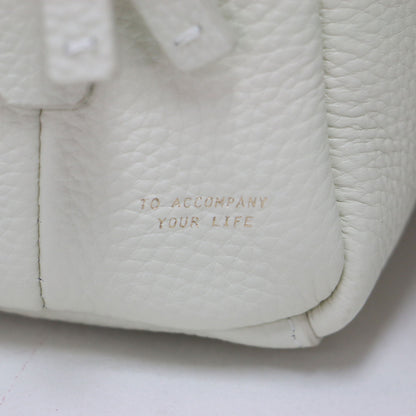 26春夏 テープベルト付き ボストンバッグ / B23527S 310-04-1212 / ハンドバッグ ショルダー 肩掛け クロスボディ 配色 カウレザー