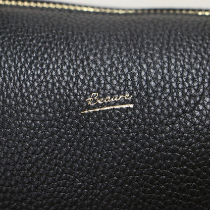 26春夏 テープベルト付き ボストンバッグ / B23527S 310-04-1212 / ハンドバッグ ショルダー 肩掛け クロスボディ 配色 カウレザー