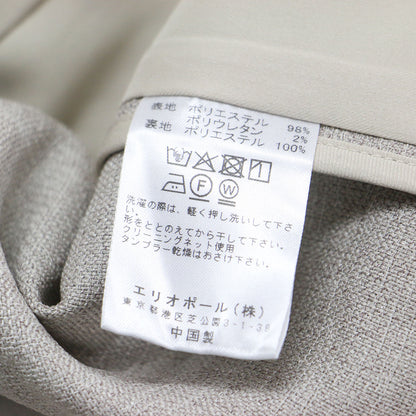 25春夏 フェイク リネン ビッグ ジレ / FAUX LINEN BIG GILLET 15003071025HN / ベスト Vネック ノーカラー