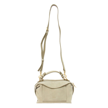 26春夏 スエード ミニ ボウラー バッグ / MICA MINI BOWLER SUEDE ハンドバッグ ショルダーバッグ 2WAY カウレザー