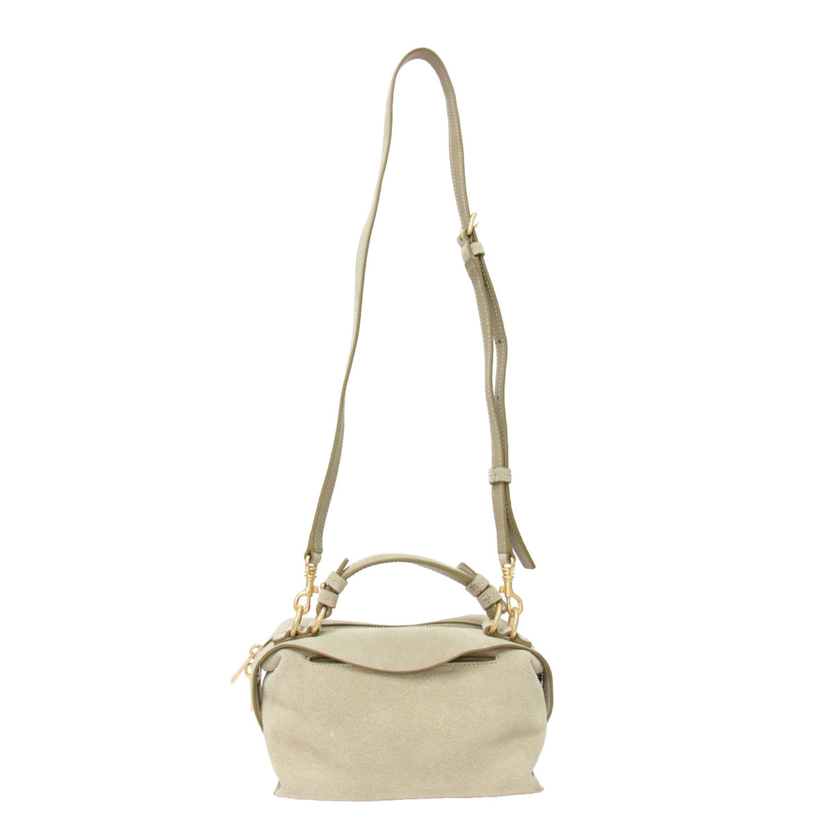 26春夏 スエード ミニ ボウラー バッグ / MICA MINI BOWLER SUEDE ハンドバッグ ショルダーバッグ 2WAY カウレザー
