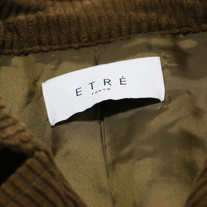 オーバーサイズ コーデュロイ トレンチコート / ロングコットン
