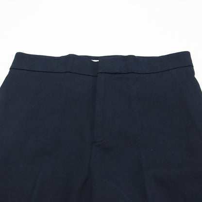 コットン ダブルクロス パンツ / スラックス テーパード アンクル丈 ストレッチ