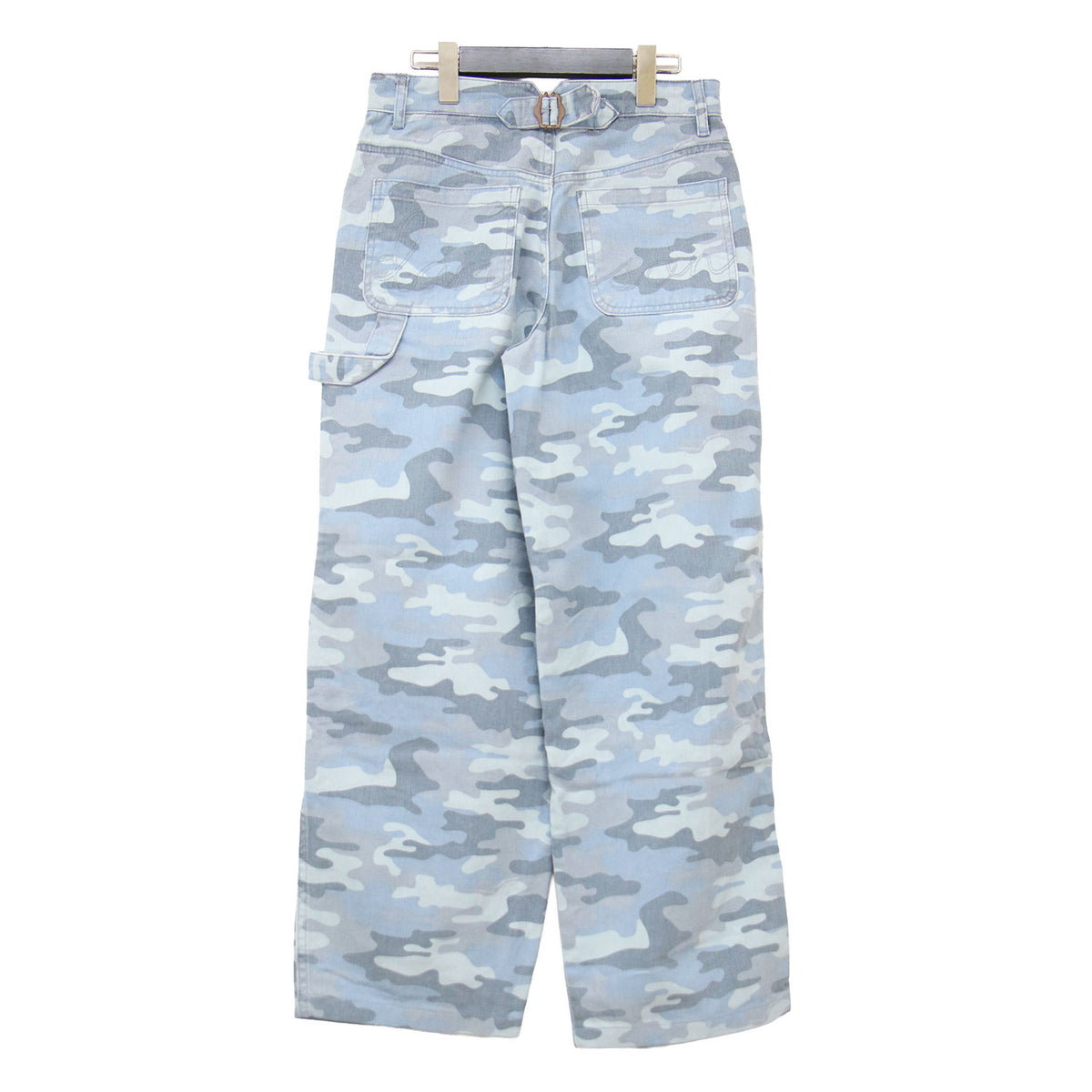 カモフラ柄 カーブ ぺインター デニムパンツ / Camo Drew Jeans テーパード 迷彩 コットン