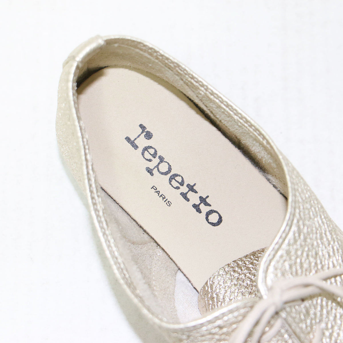 シャルロット オックスフォード シューズ / Charlotte Oxford Shoes ドレスシューズ レースアップ フラット メタリック レザー