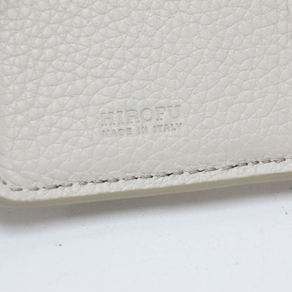 ペッツォ レザー 三つ折り 財布 / コンパクトウォレット Hロゴ 本革