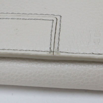 ペッツォ レザー 三つ折り 財布 / コンパクトウォレット Hロゴ 本革