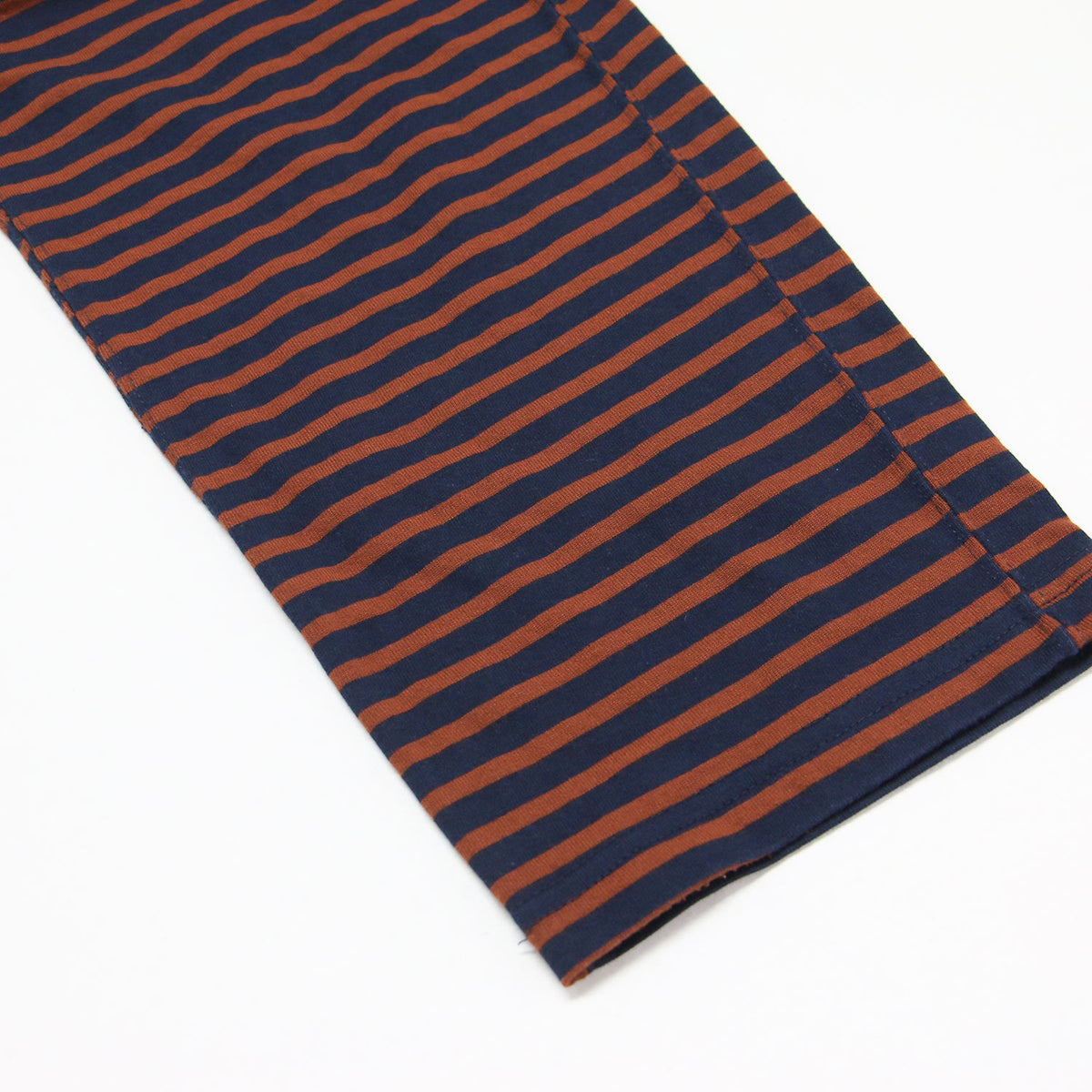ボーダー柄 カットソー イージーパンツ / STK Pant テーパード ウエストゴム コットン