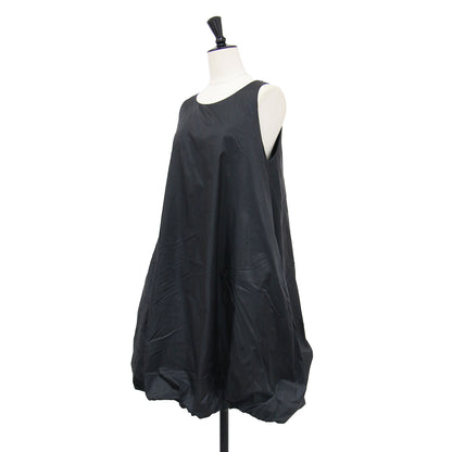 ナイロン ボリューム ミニ ドレス / Nylon Volume Mini Dress ワンピース ノースリーブ バルーン Aライン