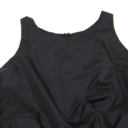 ナイロン ボリューム ミニ ドレス / Nylon Volume Mini Dress ワンピース ノースリーブ バルーン Aライン