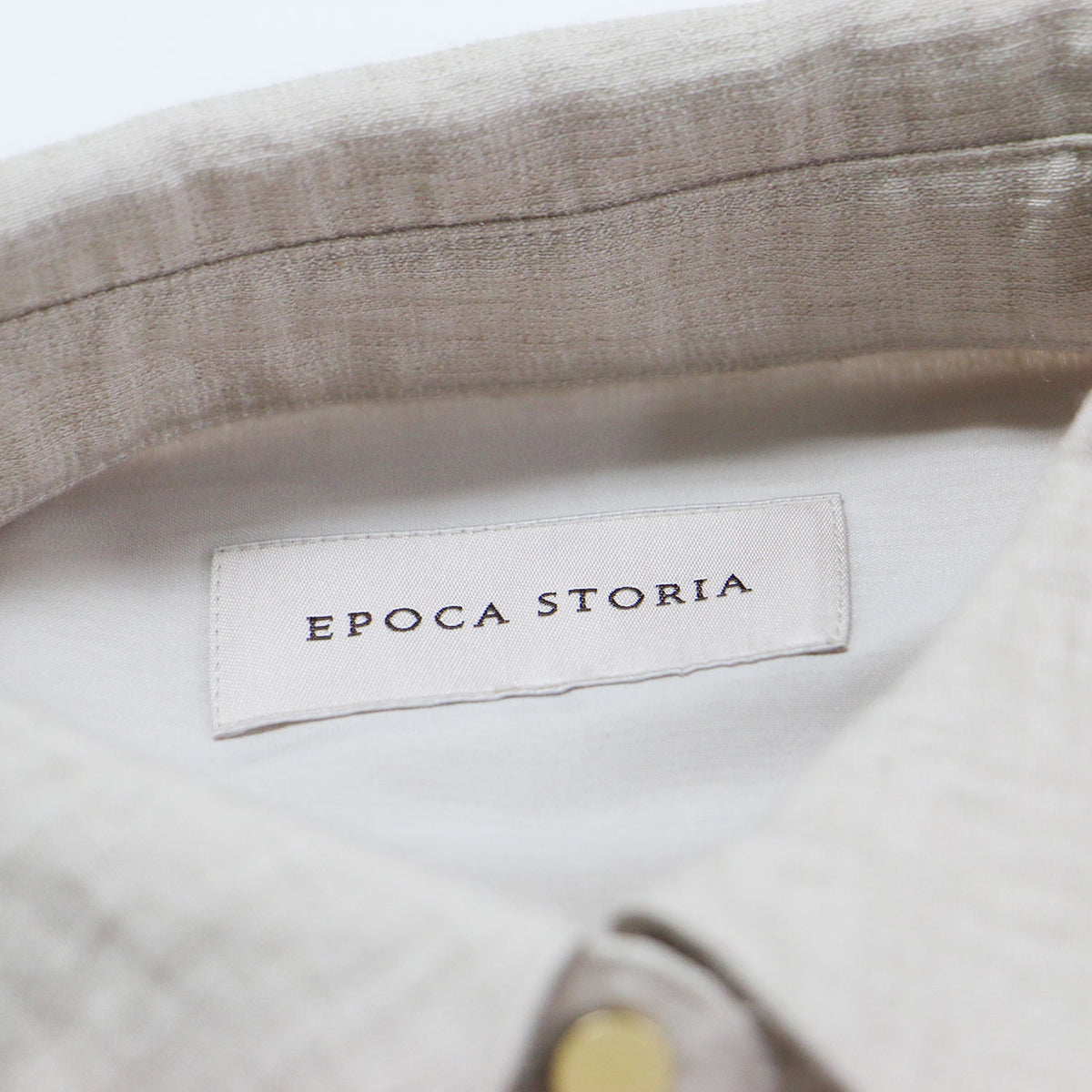 25秋冬 STORIA ドビークロス シャツドレス / ワンピース ロング 長袖 ベルト付き