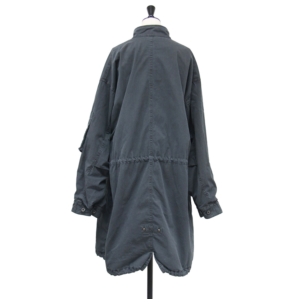 26春夏 ガーメントダイ フィッシュテール パーカー / GARMENT DYED FISHTAIL PARKA モッズコート アウター ロング オーバーサイズ コットン