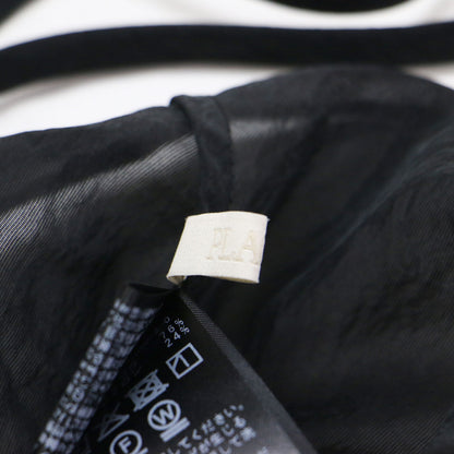 26春夏 Sheer cupro cami ワンピース / サロペットスカート キャミソール ロング Iライン シアー キュプラ