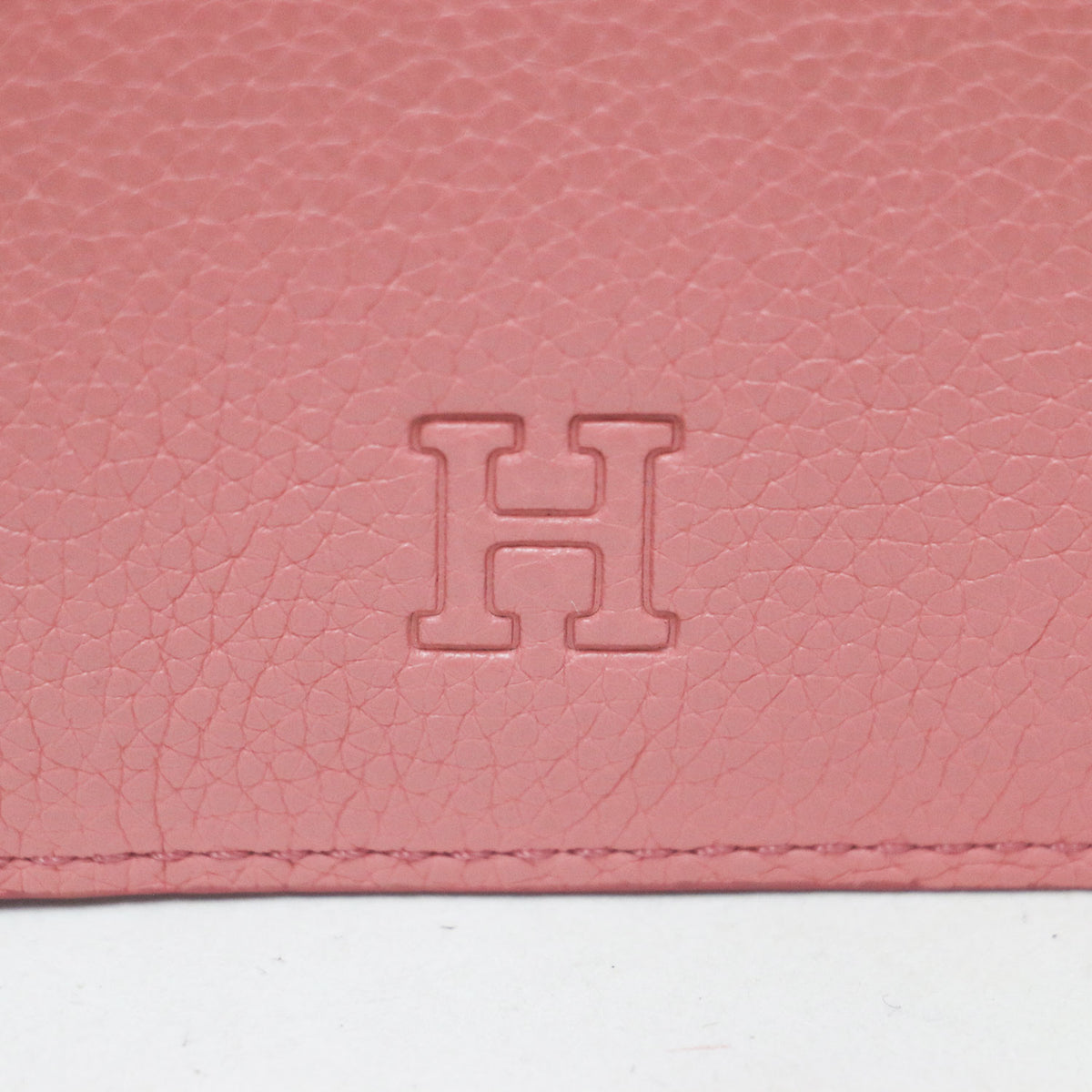 ピウメノ レザー スリム ロング ウォレット / 長財布 二つ折り Hロゴ ラムレザー