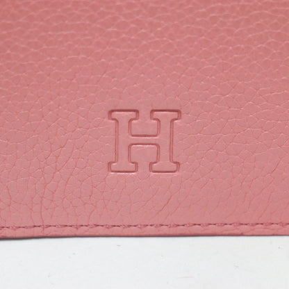 ピウメノ レザー スリム ロング ウォレット / 長財布 二つ折り Hロゴ ラムレザー