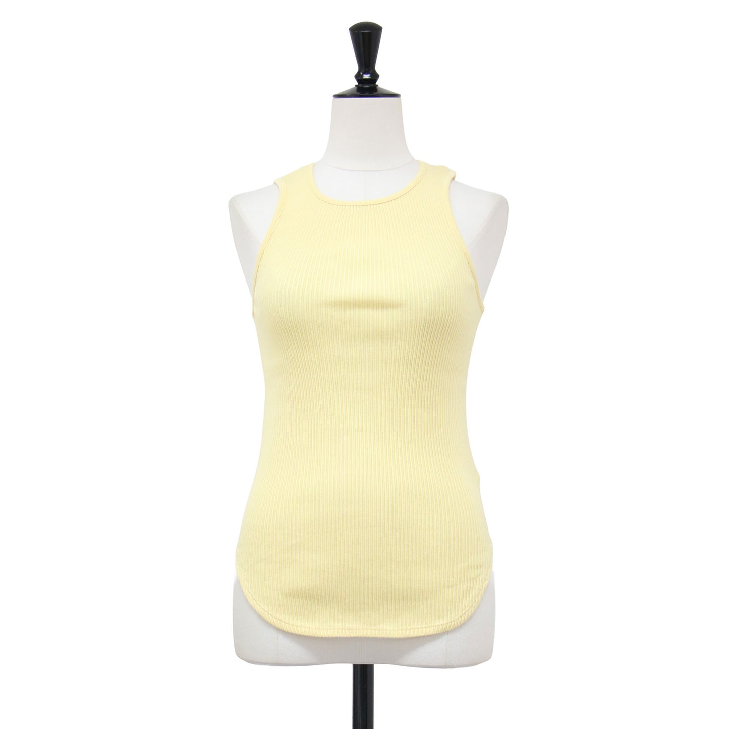 26春夏 ハイ ツイスト コットン タンクトップ HIGH TWIST COTTON TK TOP プルオーバー クルーネック ノースリーブ リブ ストレッチ ウォッシャブル