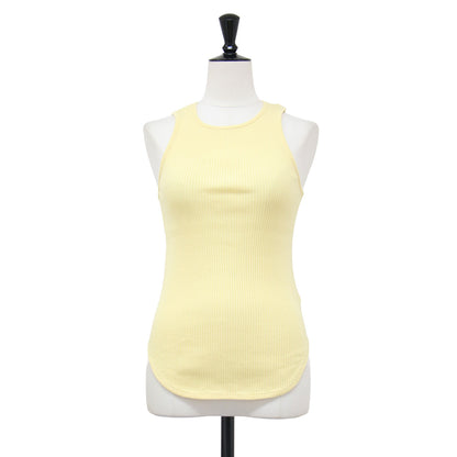 26春夏 ハイ ツイスト コットン タンクトップ HIGH TWIST COTTON TK TOP プルオーバー クルーネック ノースリーブ リブ ストレッチ ウォッシャブル