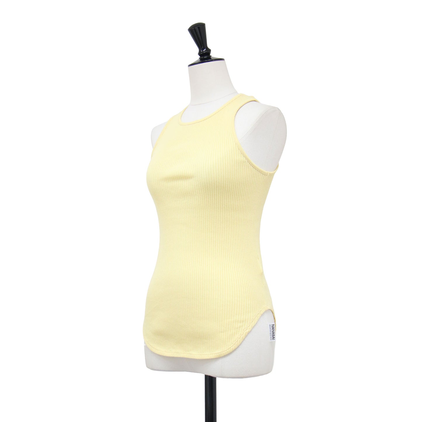 26春夏 ハイ ツイスト コットン タンクトップ HIGH TWIST COTTON TK TOP プルオーバー クルーネック ノースリーブ リブ ストレッチ ウォッシャブル